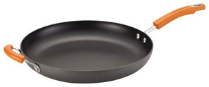 Rachael Ray - 14" Skillet - Gray/Orange